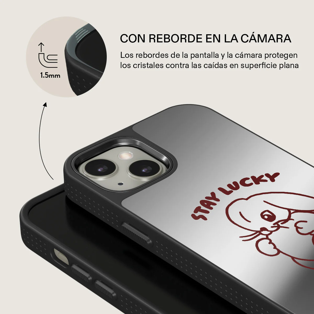 Stay Lucky - iPhone 13 Funda - Image 31