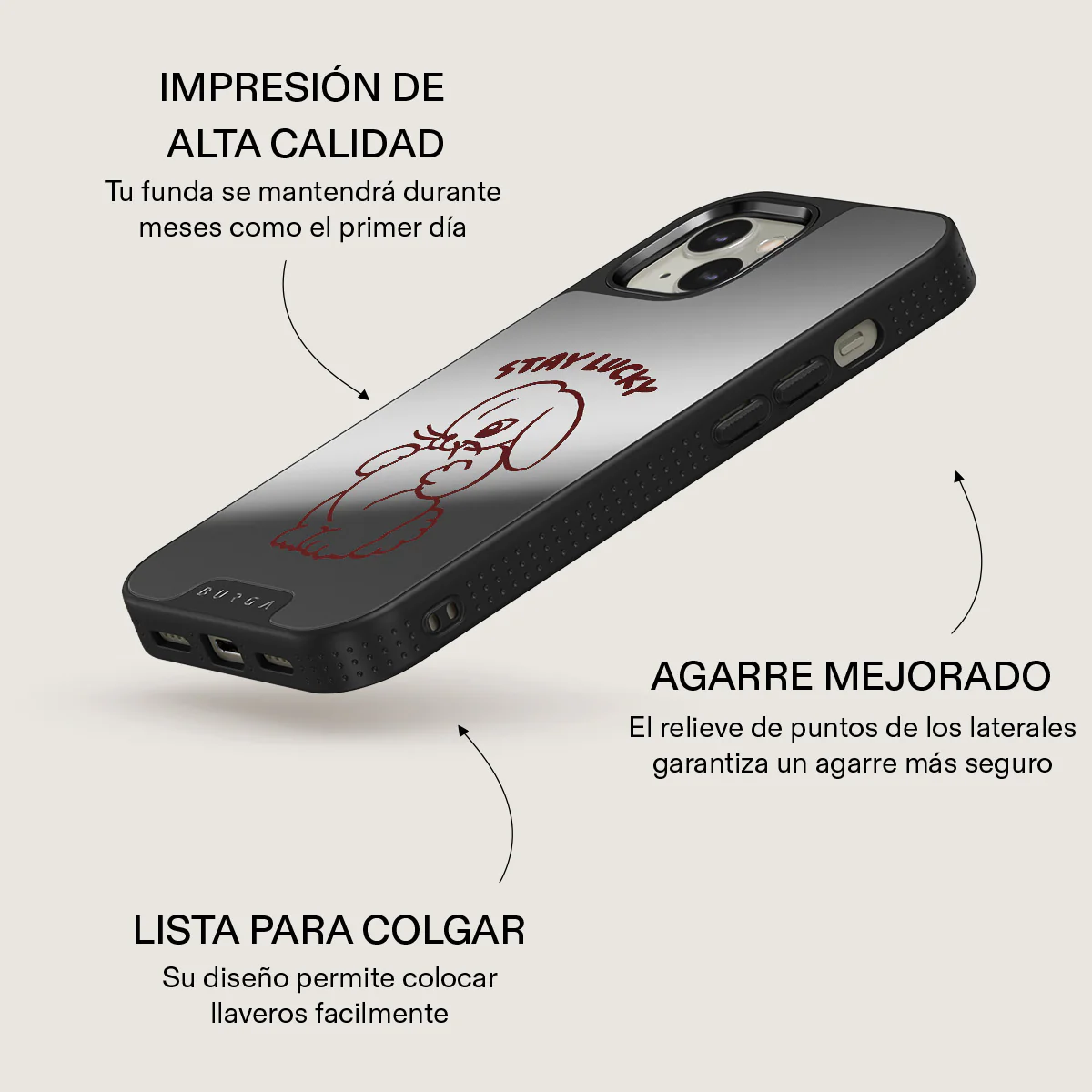 Stay Lucky - iPhone 13 Funda - Image 32