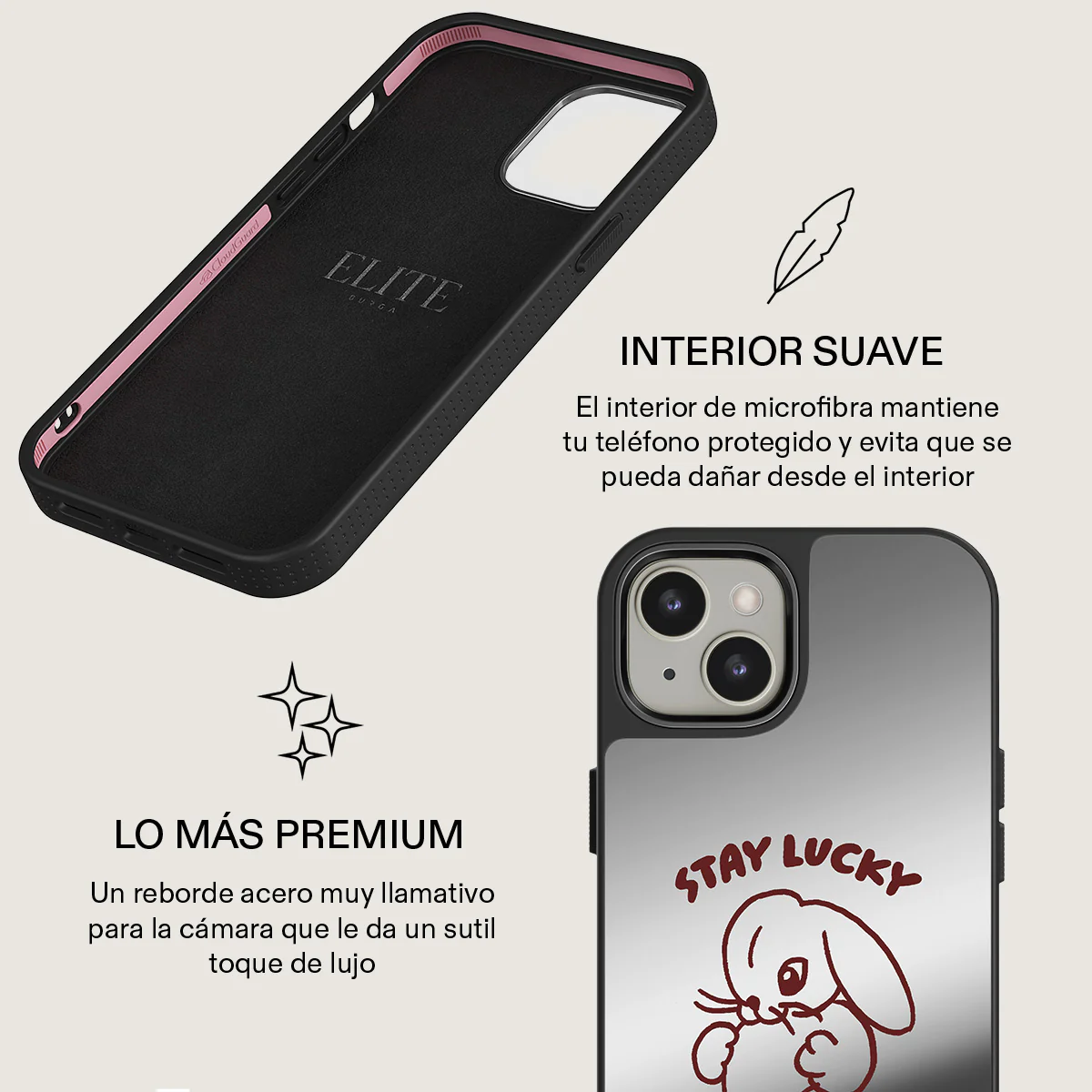 Stay Lucky - iPhone 13 Funda - Image 33