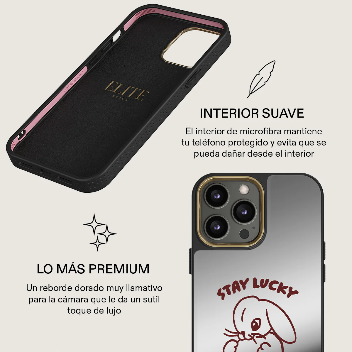 Stay Lucky - iPhone 13 Pro Funda - Image 32