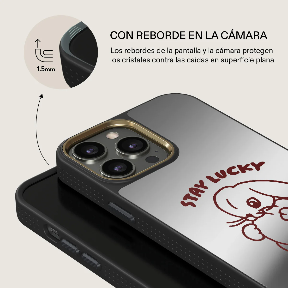 Stay Lucky - iPhone 13 Pro Max Funda - Image 30