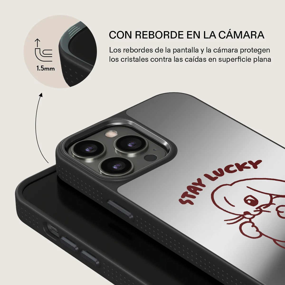 Stay Lucky - iPhone 13 Pro Max Funda - Image 38