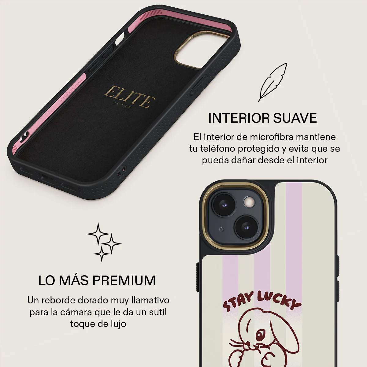 Stay Lucky - iPhone 14 Plus Funda - Image 10