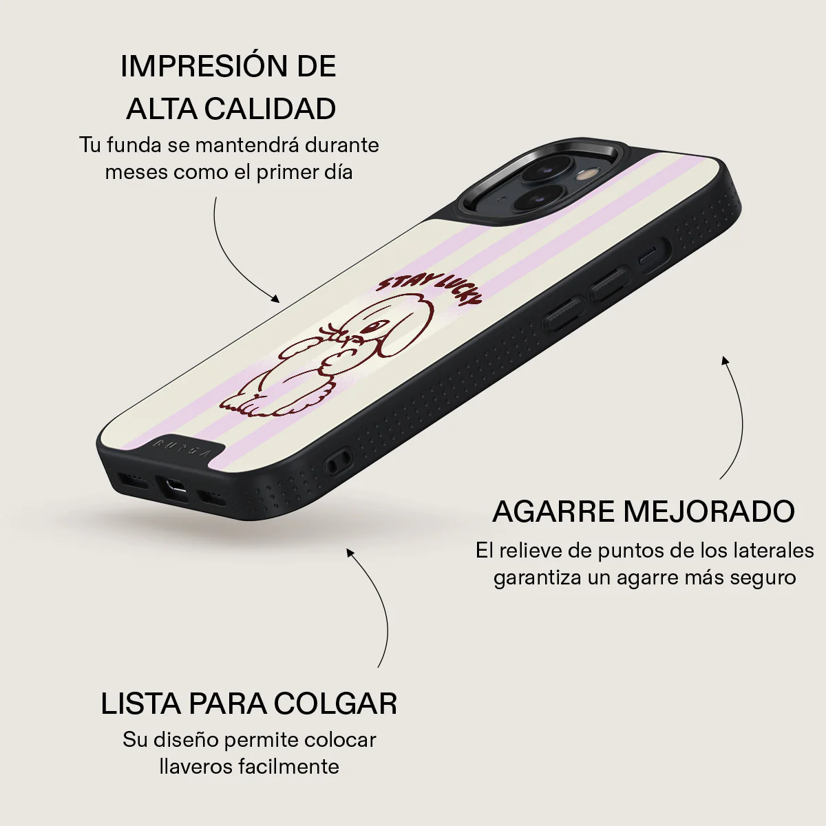 Stay Lucky - iPhone 14 Plus Funda - Image 16