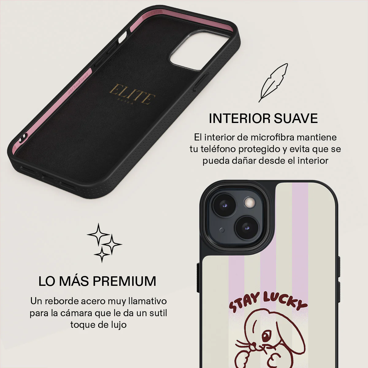Stay Lucky - iPhone 14 Plus Funda - Image 17