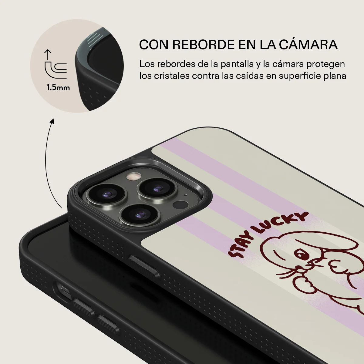 Stay Lucky - iPhone 14 Pro Funda - Image 15