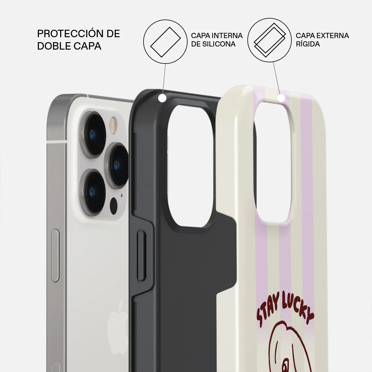 Stay Lucky - iPhone 14 Pro Funda - Image 2