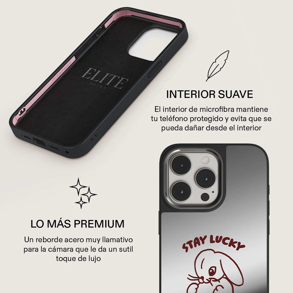 Stay Lucky - iPhone 14 Pro Funda - Image 40