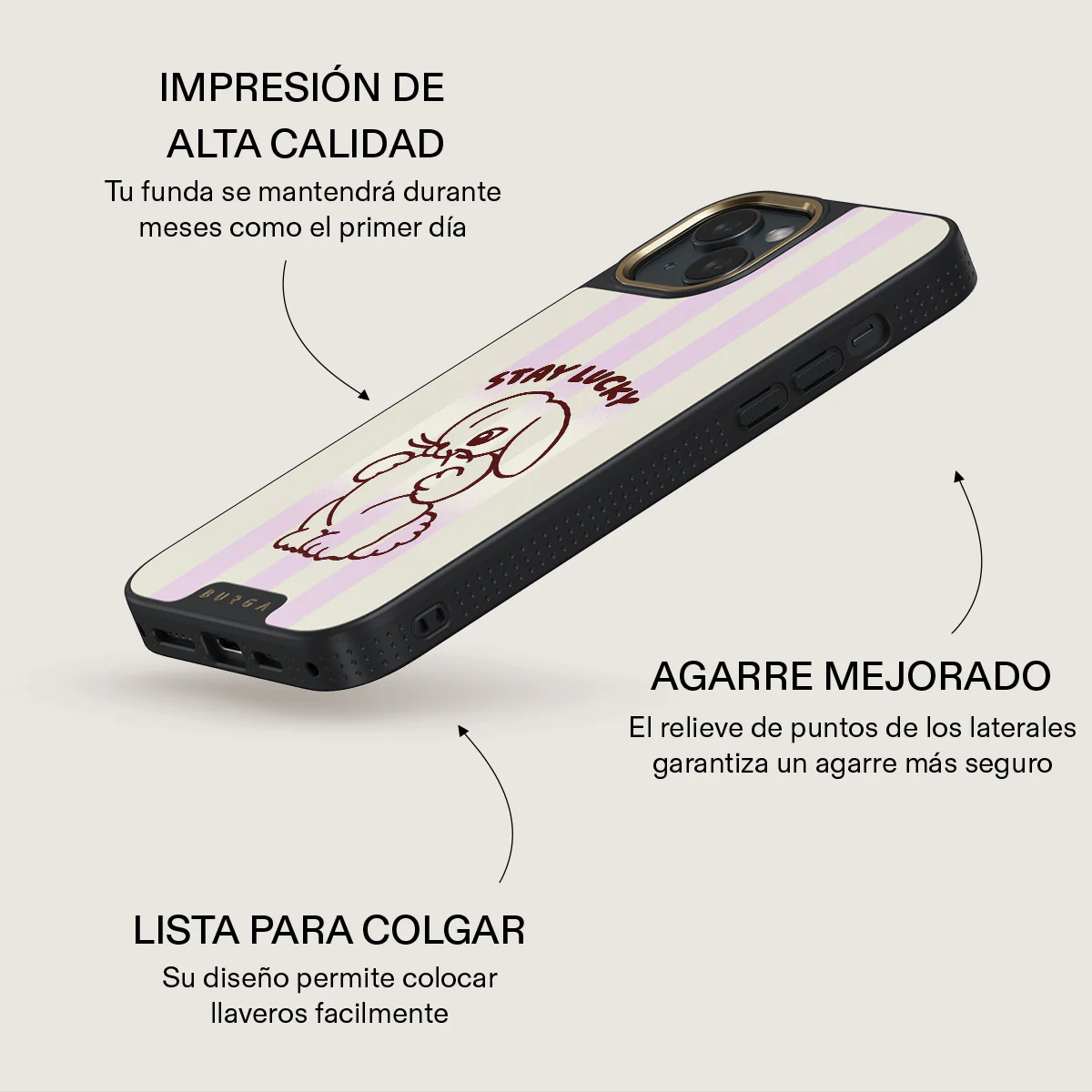 Stay Lucky - iPhone 15 Plus Funda - Image 9