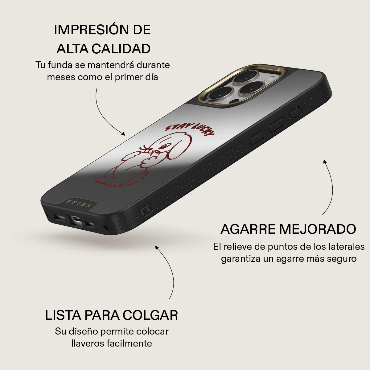 Stay Lucky - iPhone 15 Pro Funda - Image 31