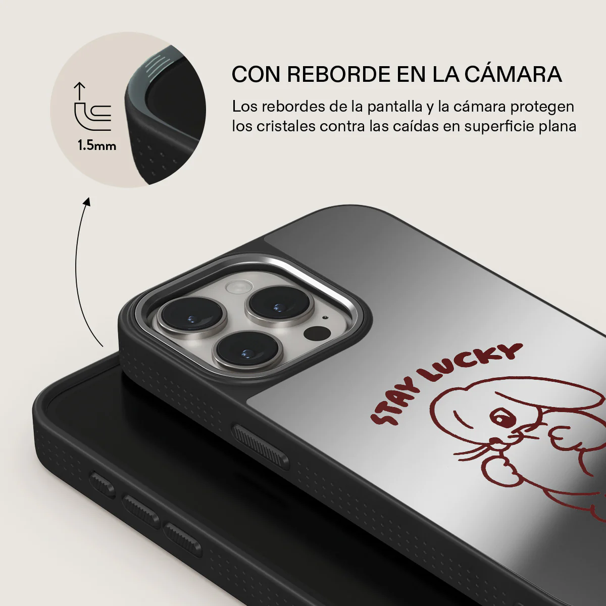 Stay Lucky - iPhone 15 Pro Funda - Image 38