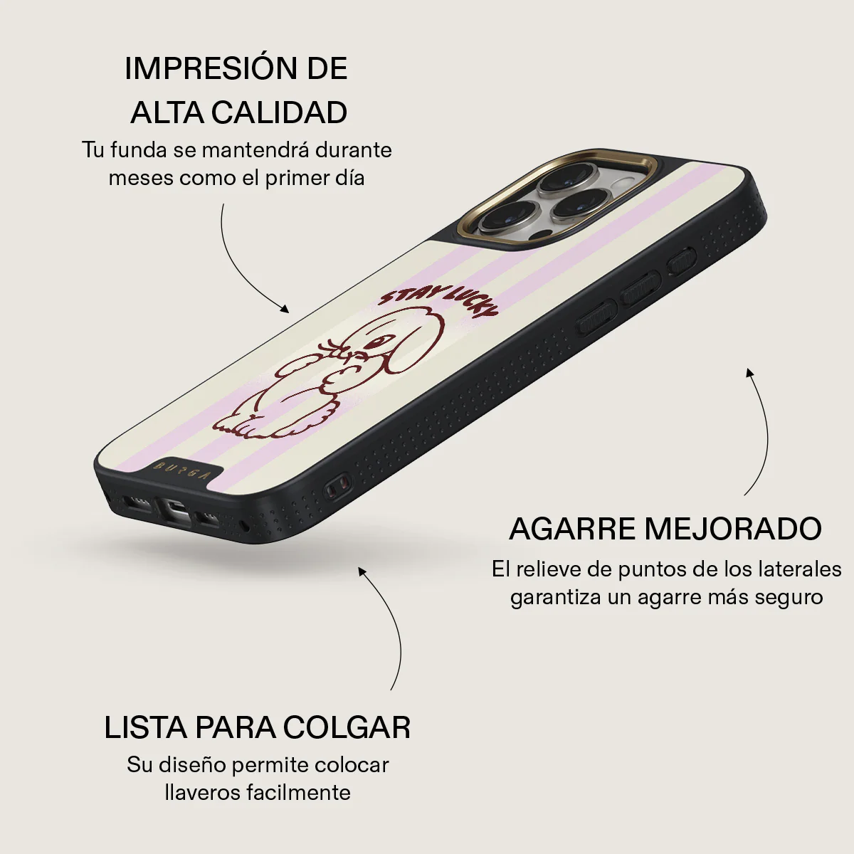 Stay Lucky - iPhone 15 Pro Funda - Image 9