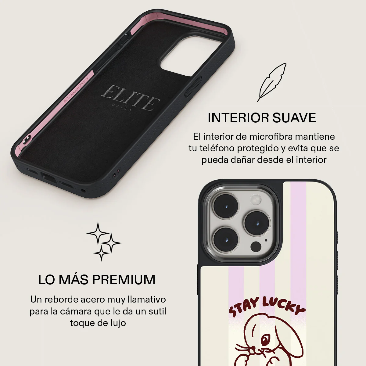 Stay Lucky - iPhone 15 Pro Max Funda - Image 17