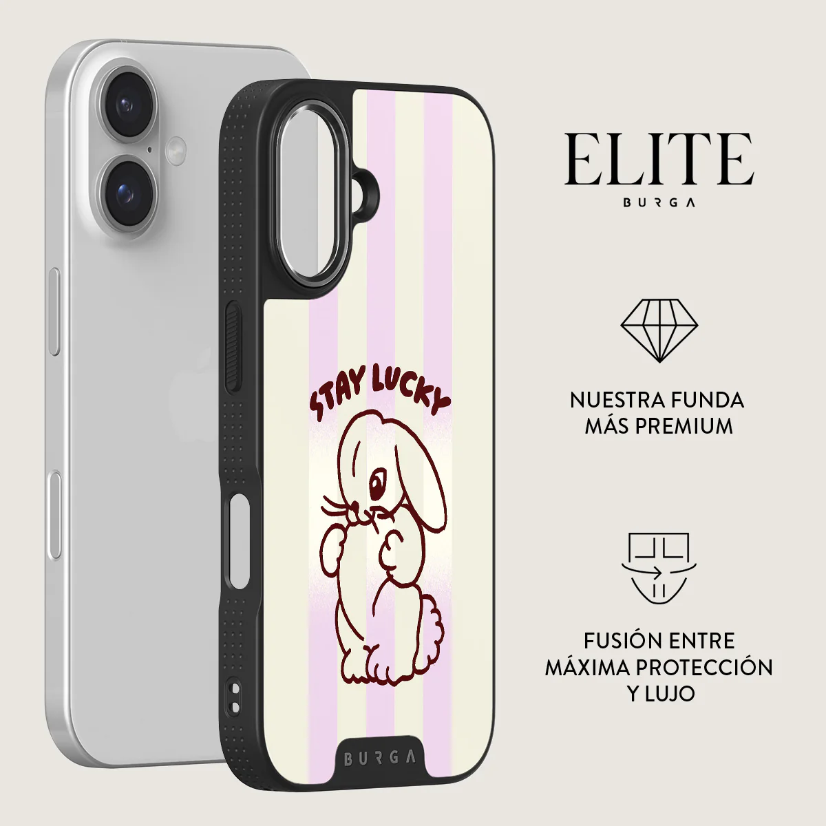 Stay Lucky - iPhone 16 Plus Funda - Image 14