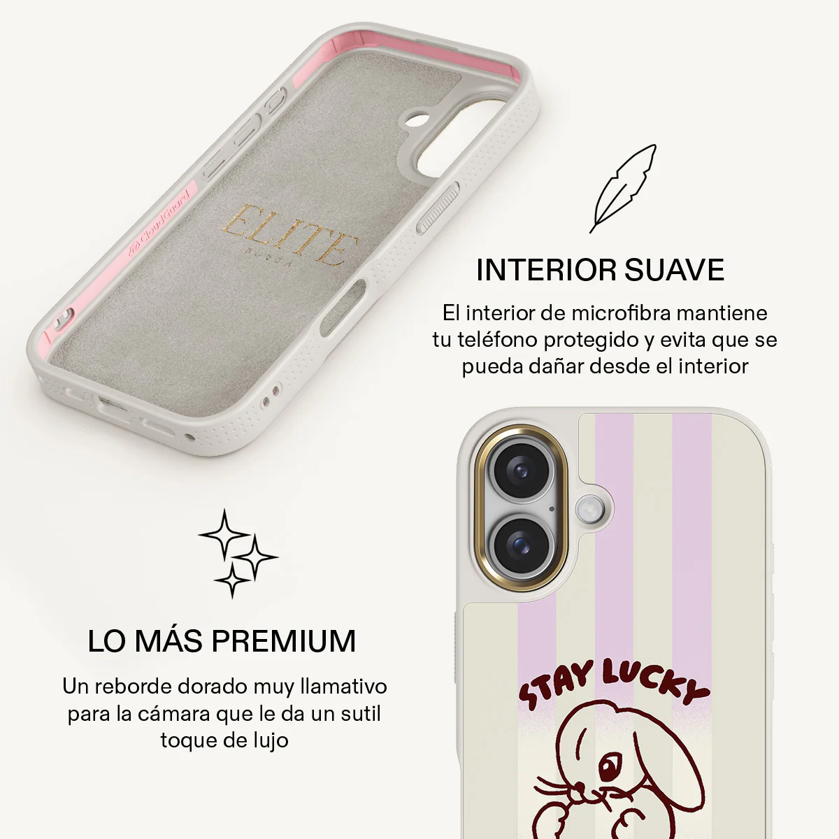 Stay Lucky - iPhone 16 Plus Funda - Image 25