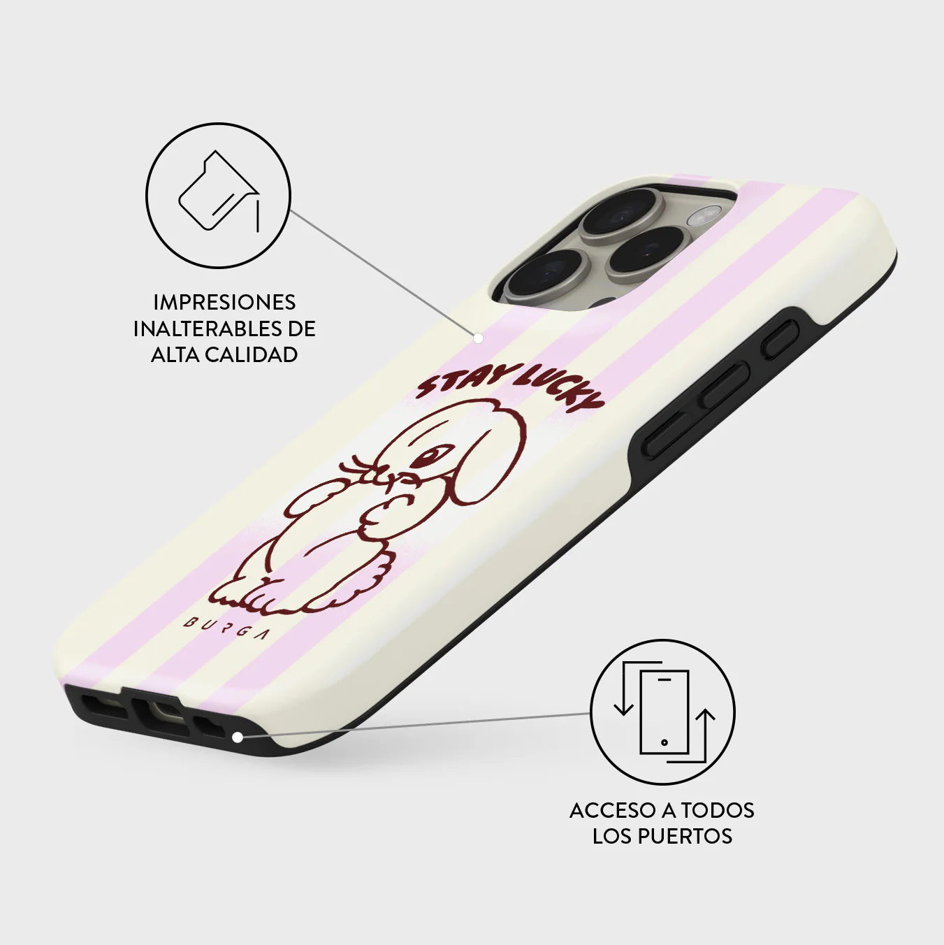 Stay Lucky - iPhone 16 Pro Funda - Image 3
