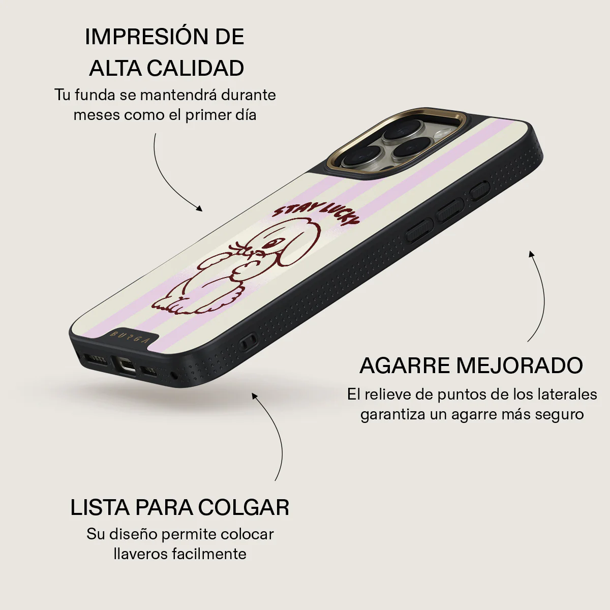 Stay Lucky - iPhone 16 Pro Max Funda - Image 10