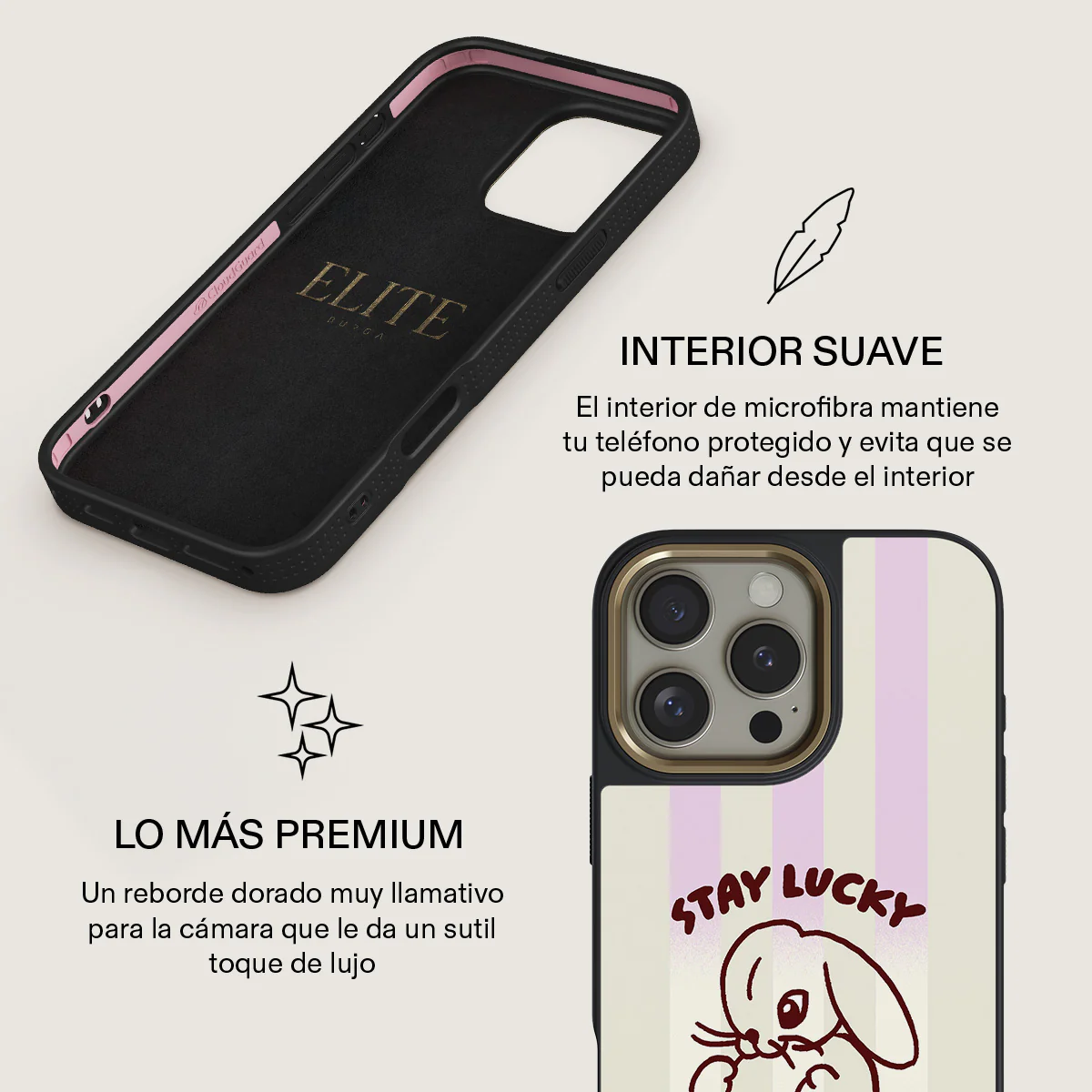 Stay Lucky - iPhone 16 Pro Max Funda - Image 11
