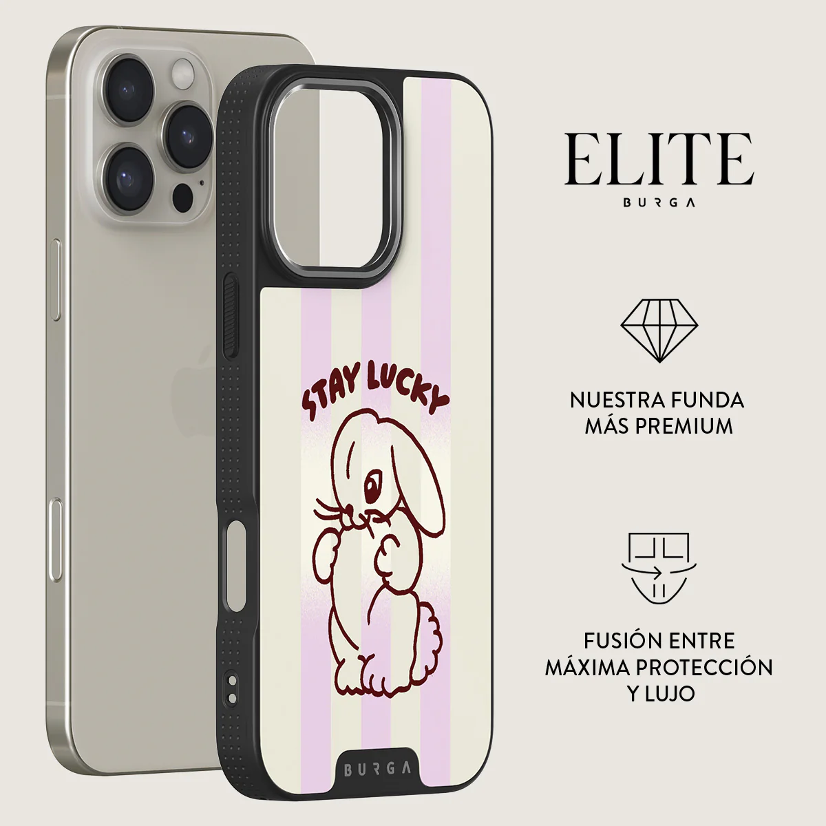 Stay Lucky - iPhone 16 Pro Max Funda - Image 14