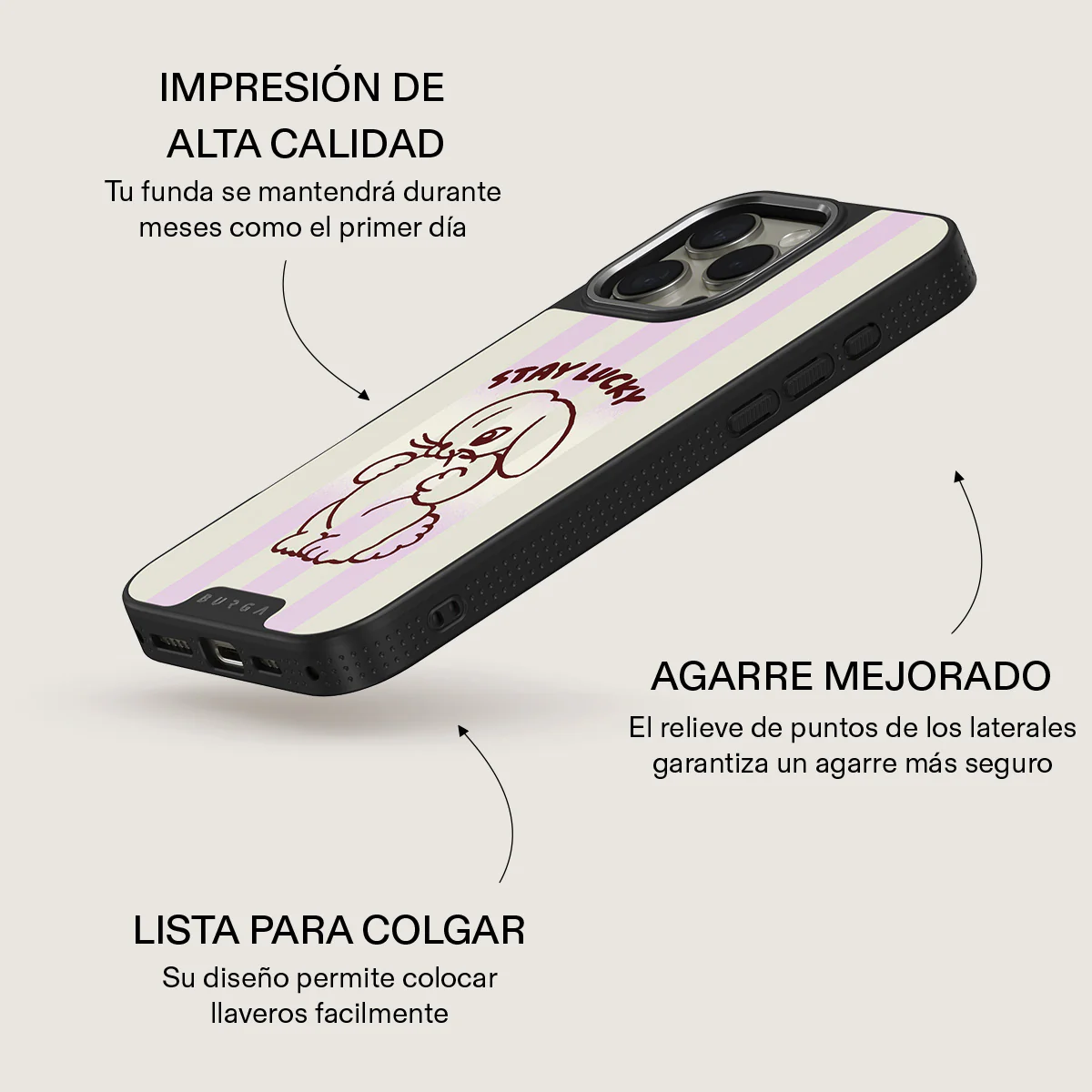 Stay Lucky - iPhone 16 Pro Max Funda - Image 17