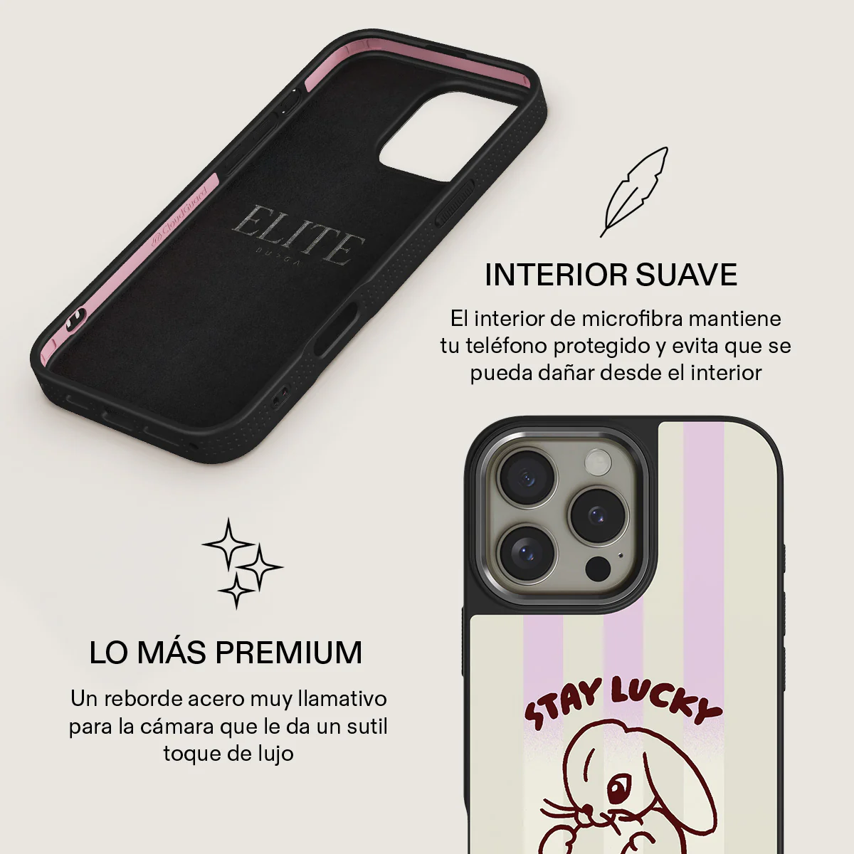 Stay Lucky - iPhone 16 Pro Max Funda - Image 18