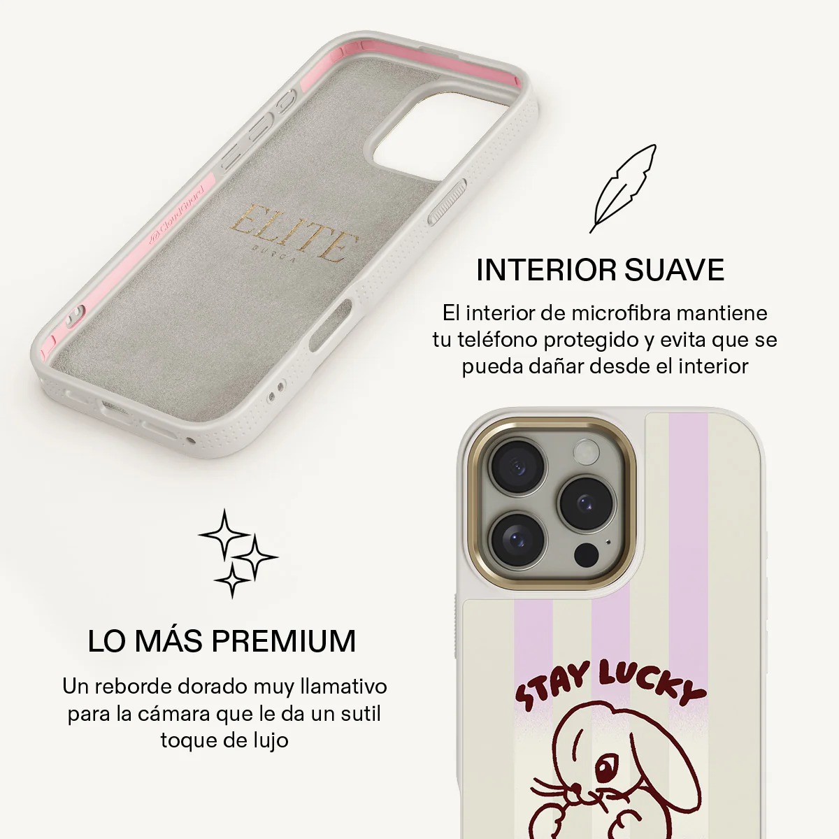 Stay Lucky - iPhone 16 Pro Max Funda - Image 25