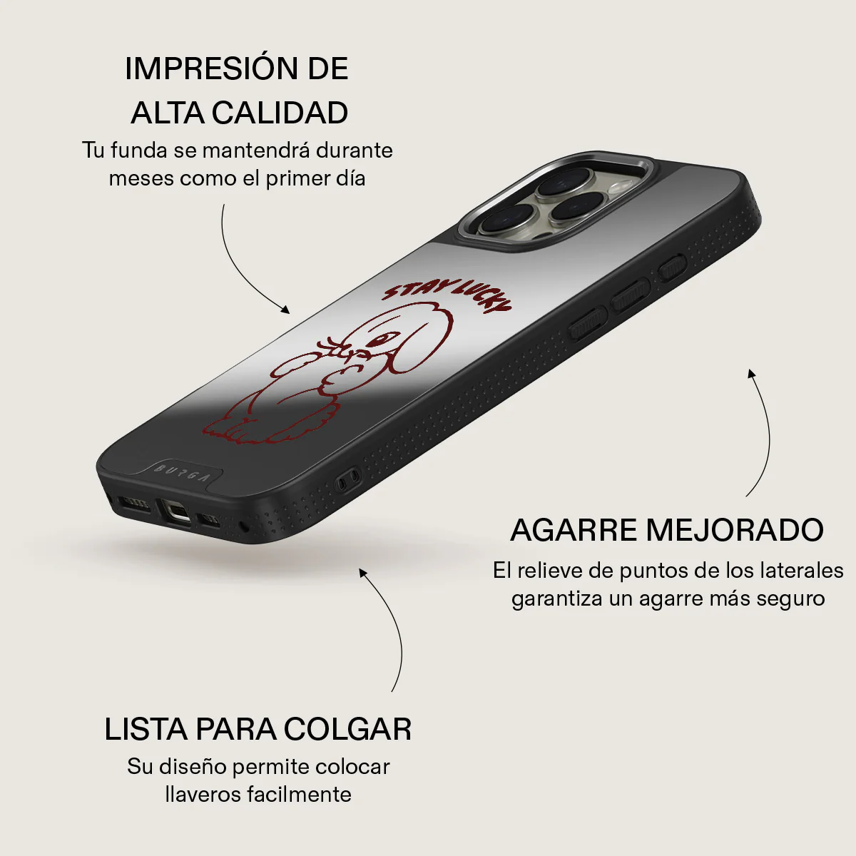 Stay Lucky - iPhone 16 Pro Max Funda - Image 40