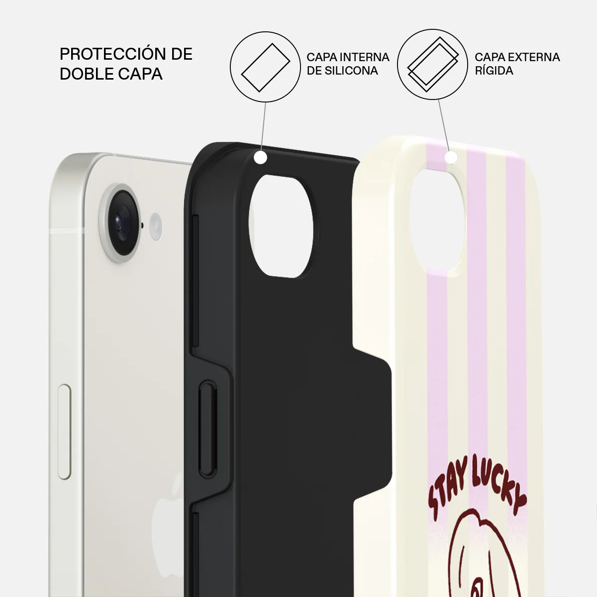 Stay Lucky - iPhone 16e Funda - Image 2