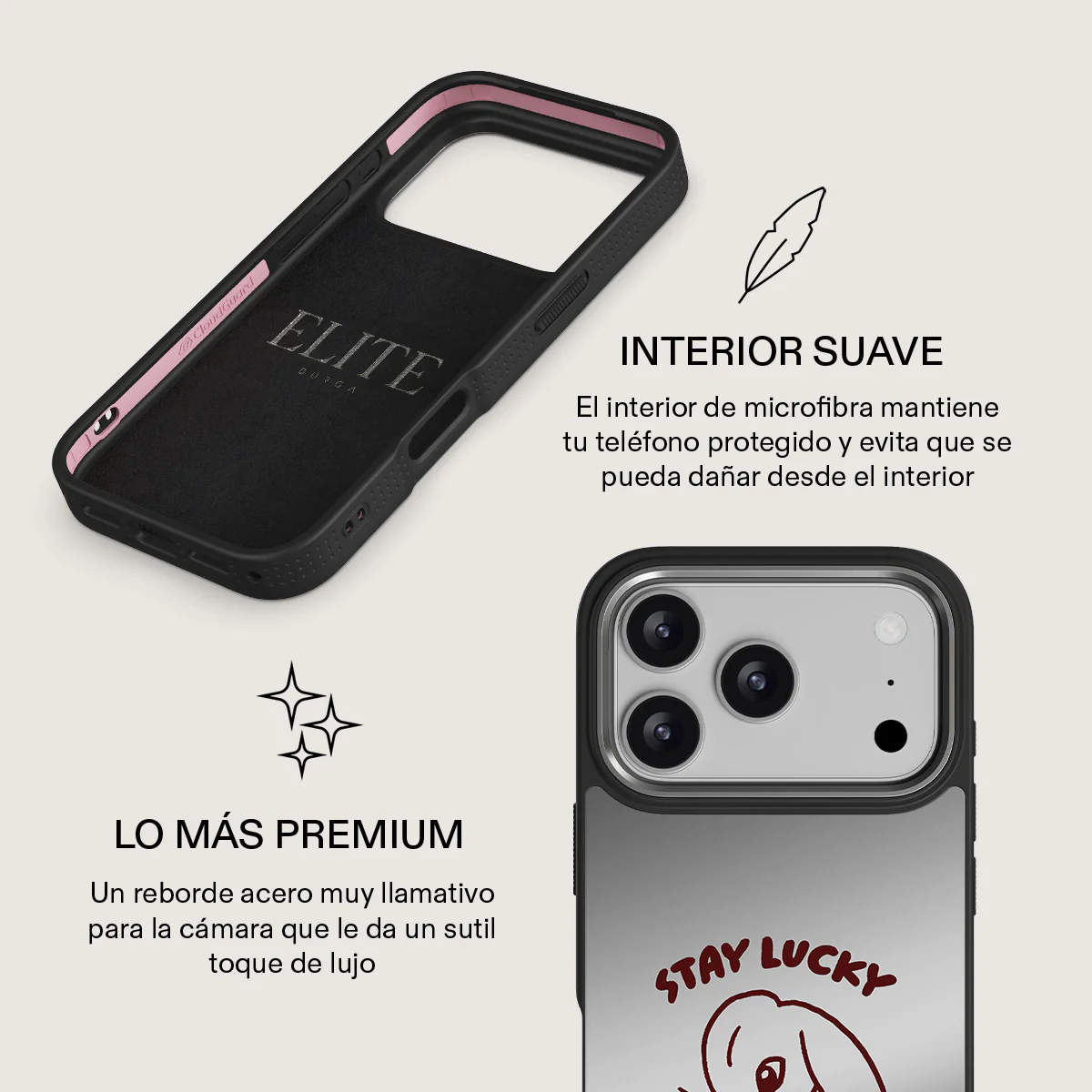 Stay Lucky - iPhone 17 Pro Funda - Image 40