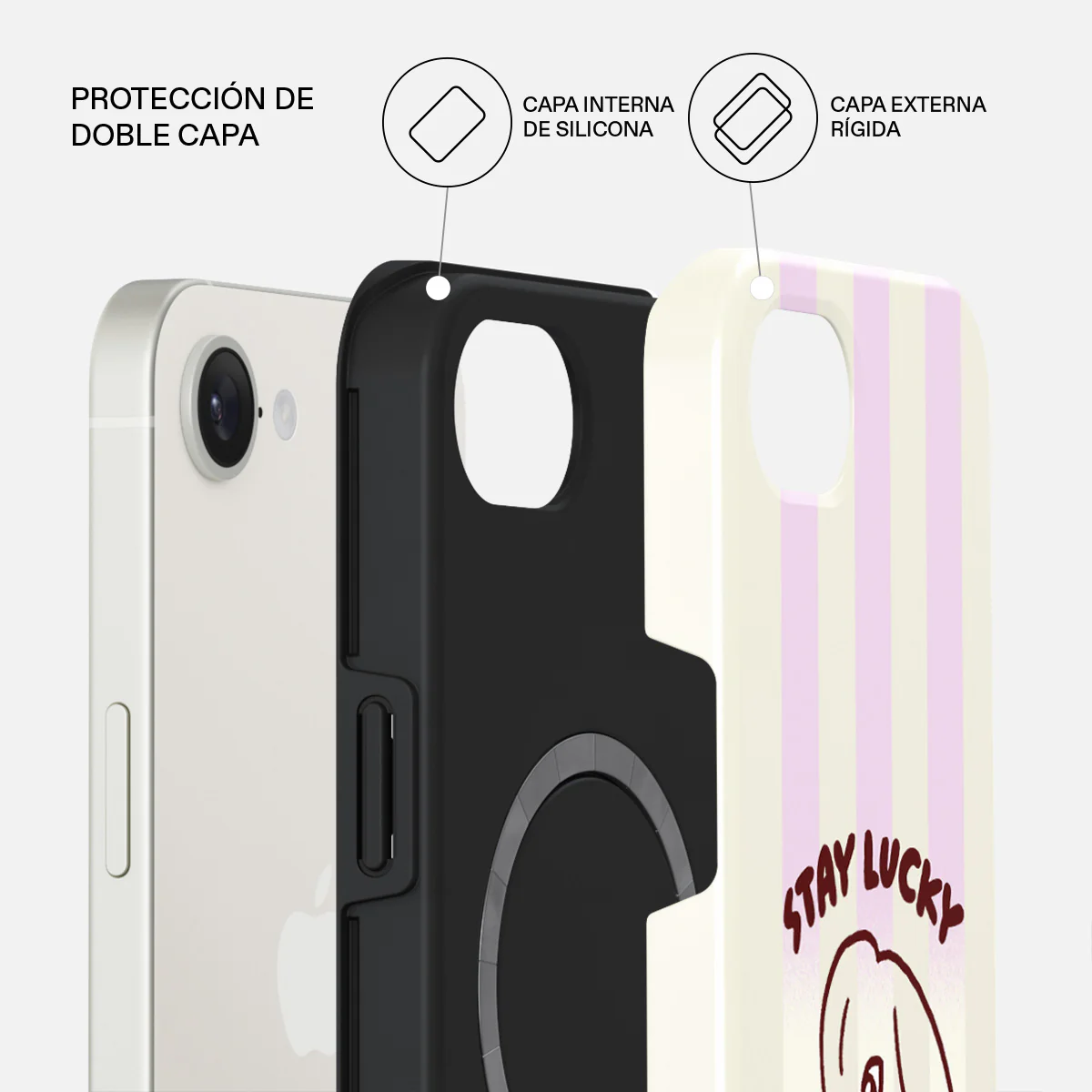 Stay Lucky - iPhone 17e Funda - Image 2