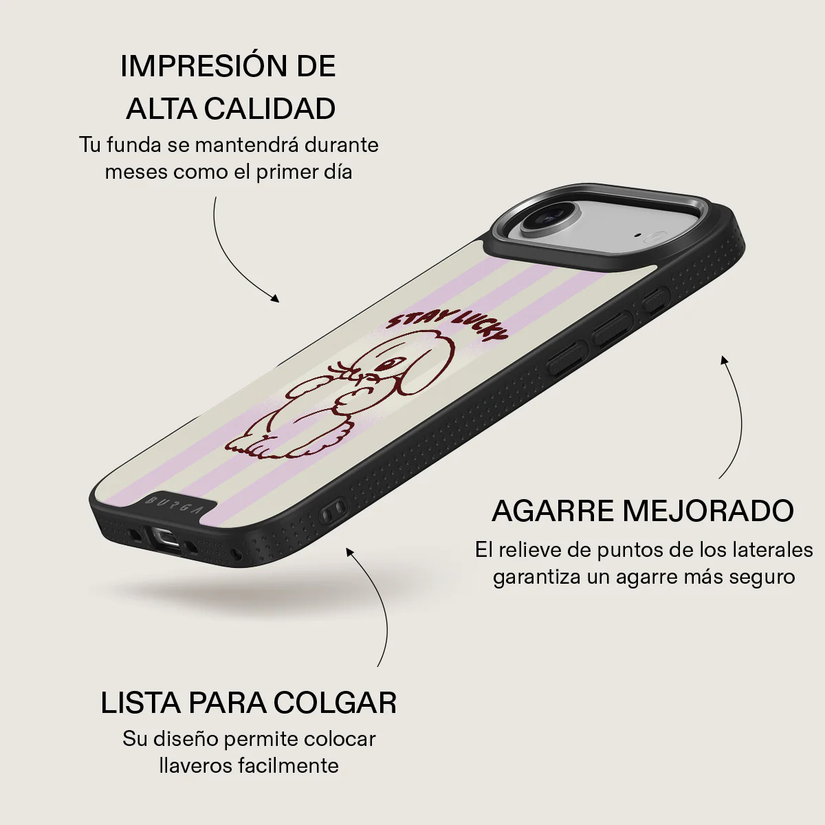 Stay Lucky - iPhone Air Funda - Image 16