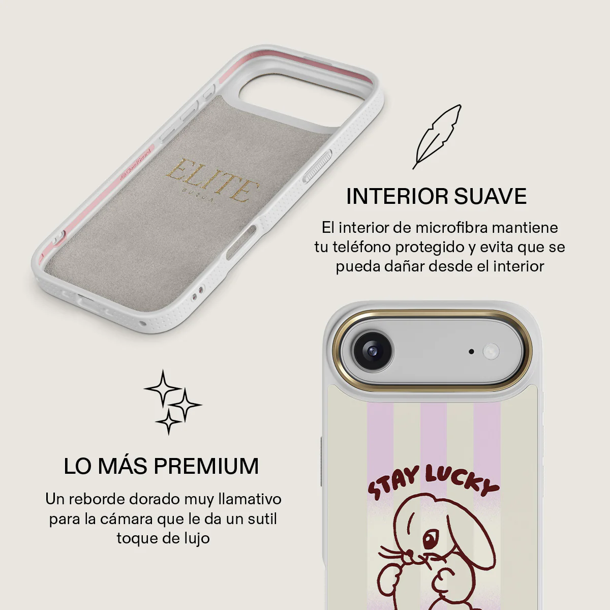 Stay Lucky - iPhone Air Funda - Image 24