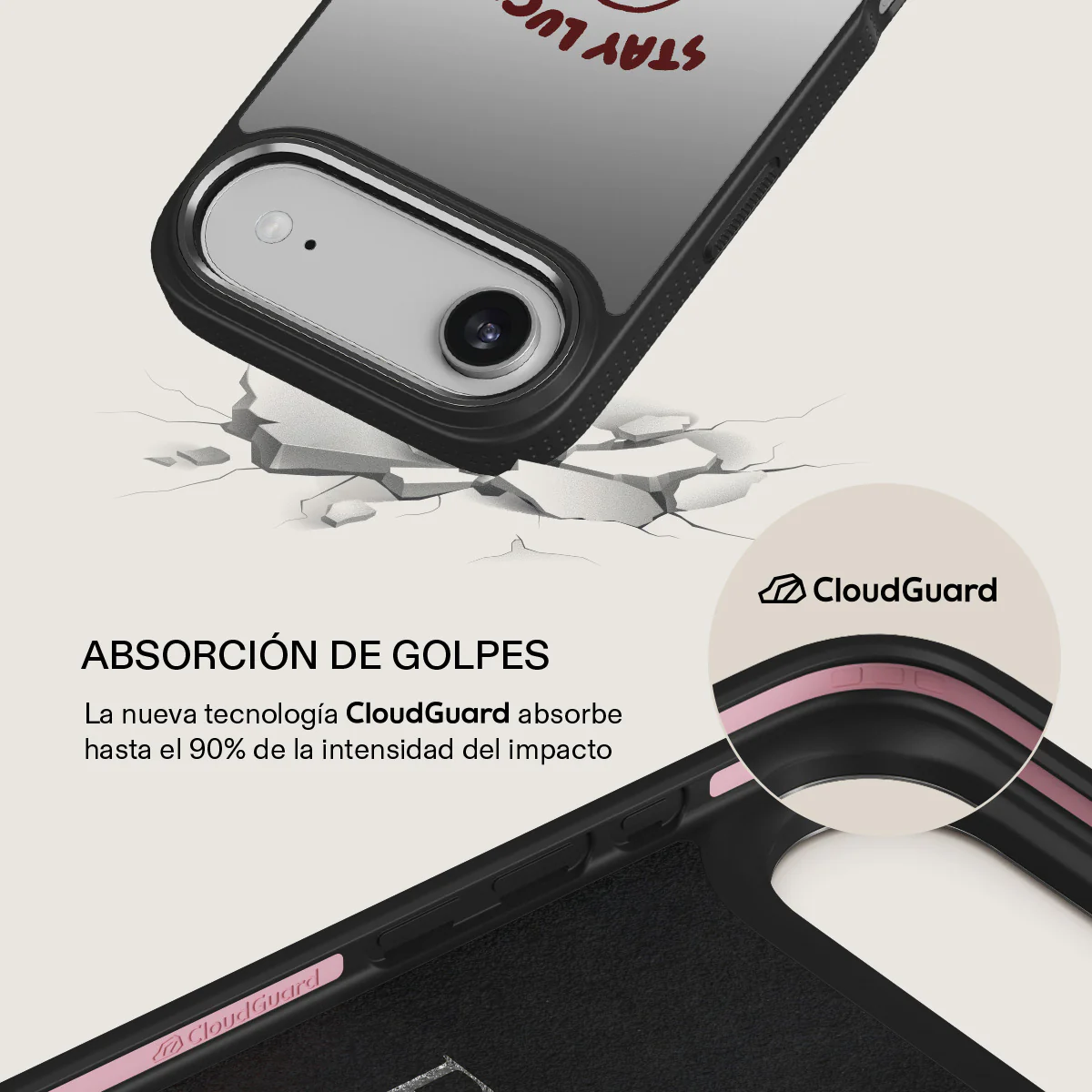Stay Lucky - iPhone Air Funda - Image 36