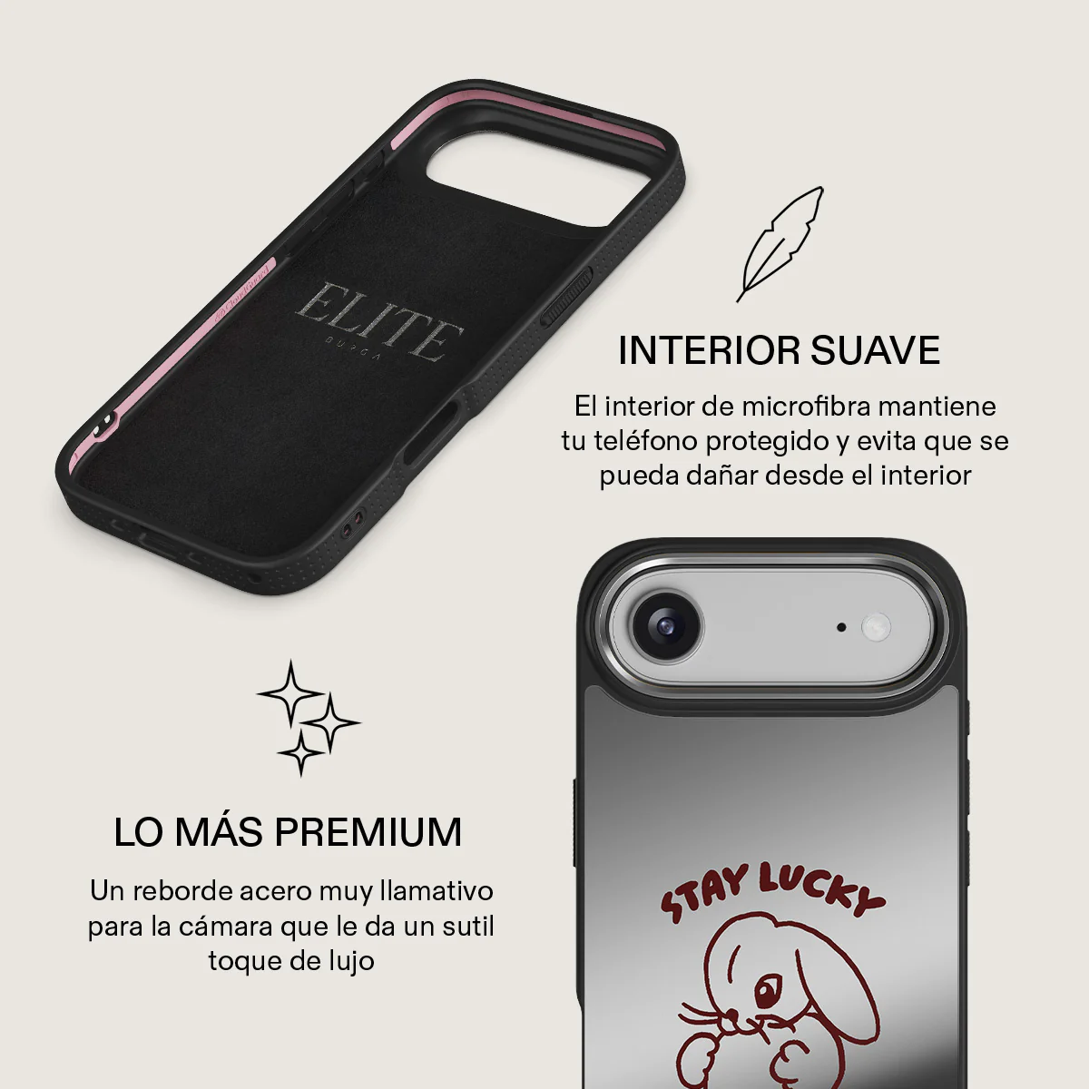 Stay Lucky - iPhone Air Funda - Image 40