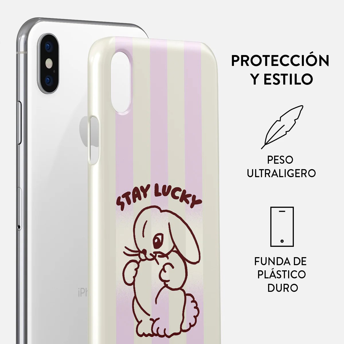Stay Lucky - iPhone X / XS Funda - Image 2