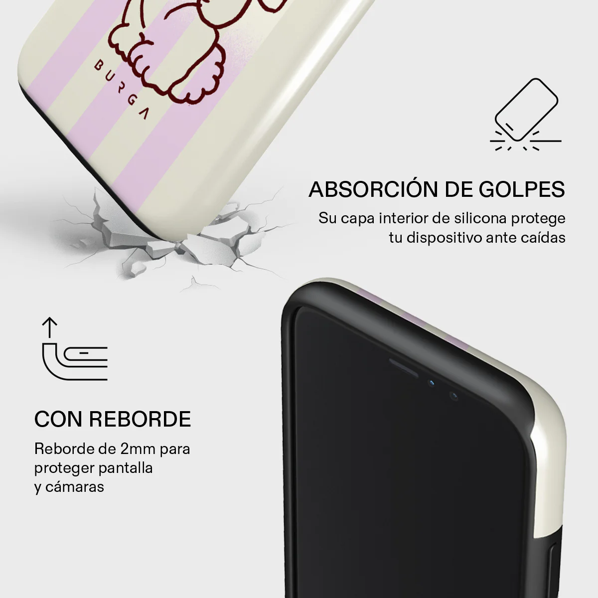 Stay Lucky - iPhone X / XS Funda - Image 8