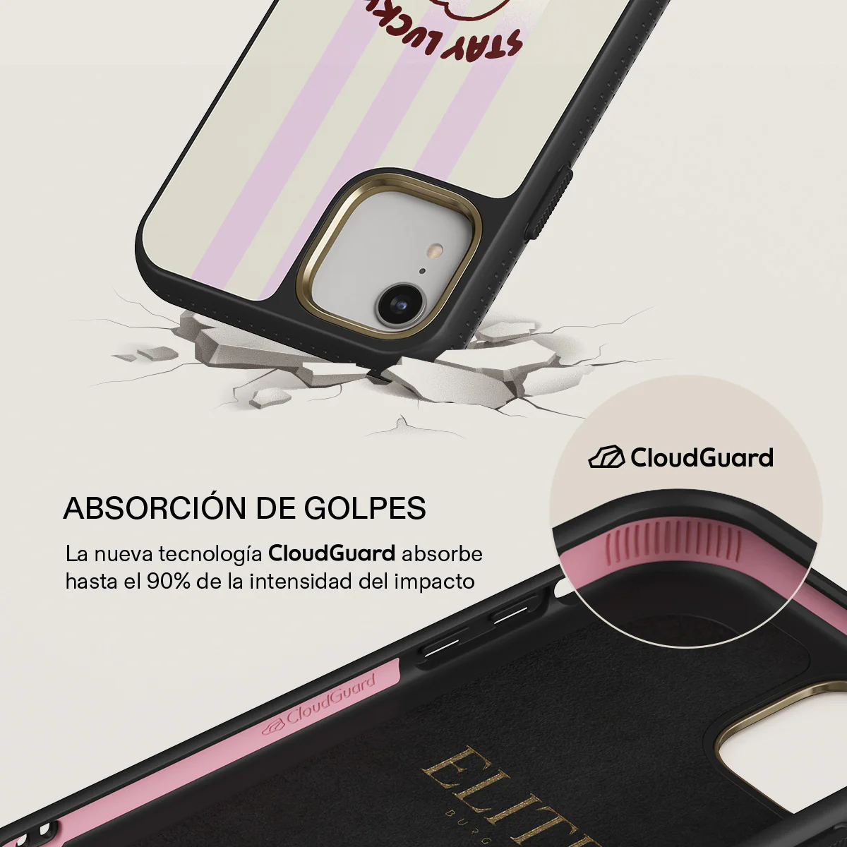 Stay Lucky - iPhone XR Funda - Image 11