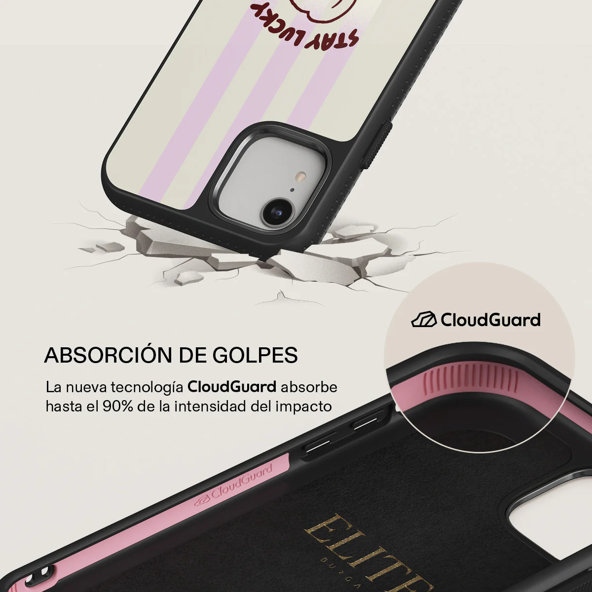 Stay Lucky - iPhone XR Funda - Image 18