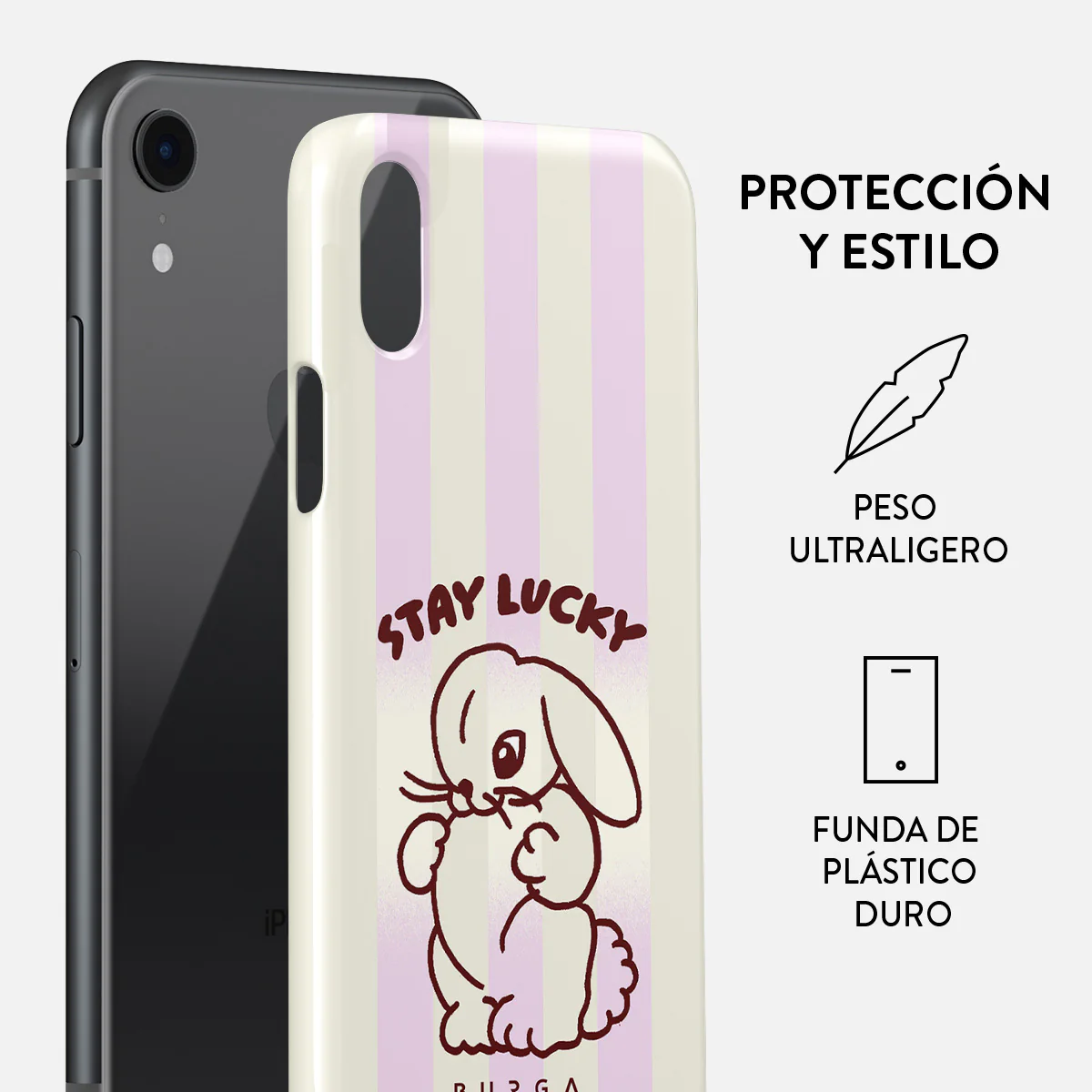 Stay Lucky - iPhone XR Funda - Image 2