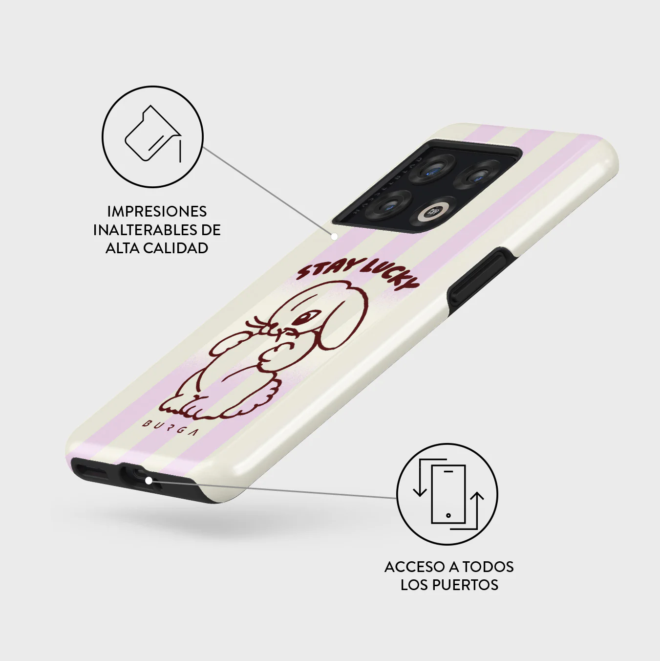 Stay Lucky - OnePlus 10 Pro 5G Funda - Image 3