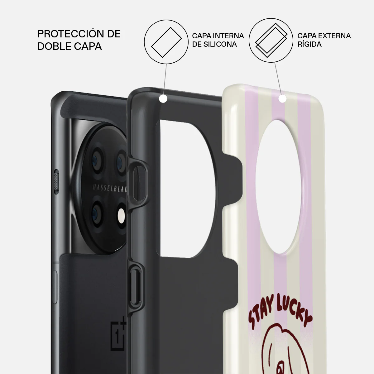 Stay Lucky - OnePlus 11 Funda - Image 2