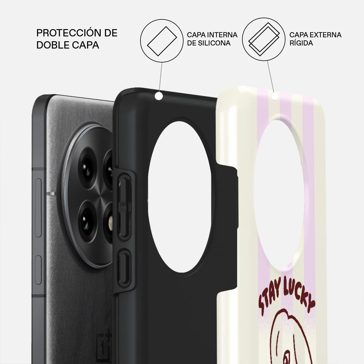 Stay Lucky - OnePlus 13 Funda - Image 2