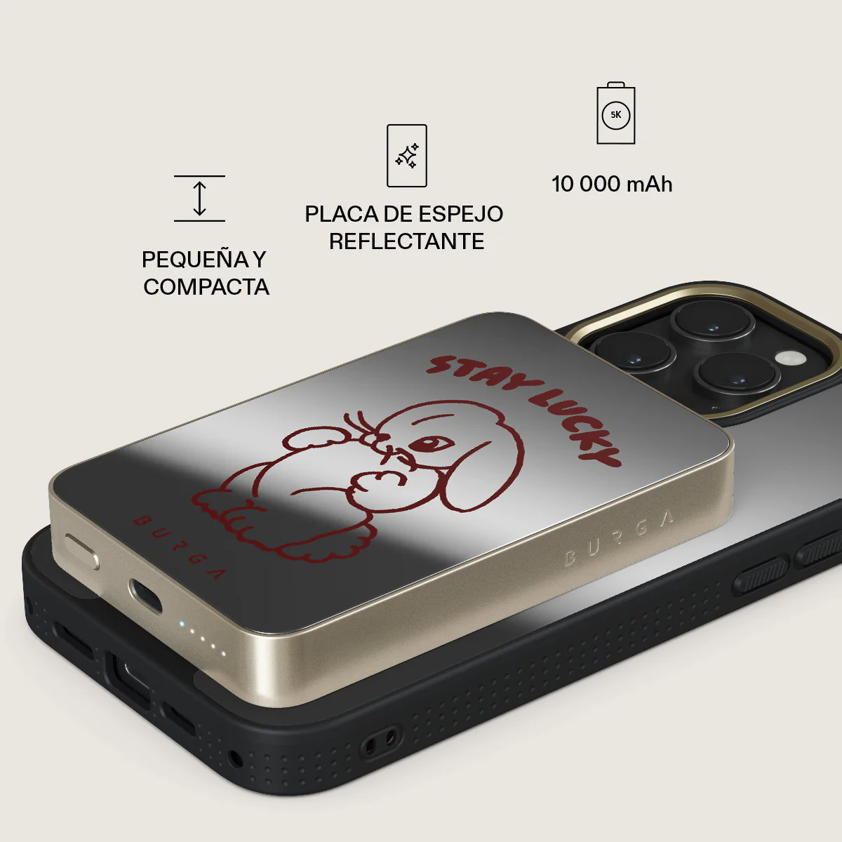 Stay Lucky - Power Bank Magnético - Image 67