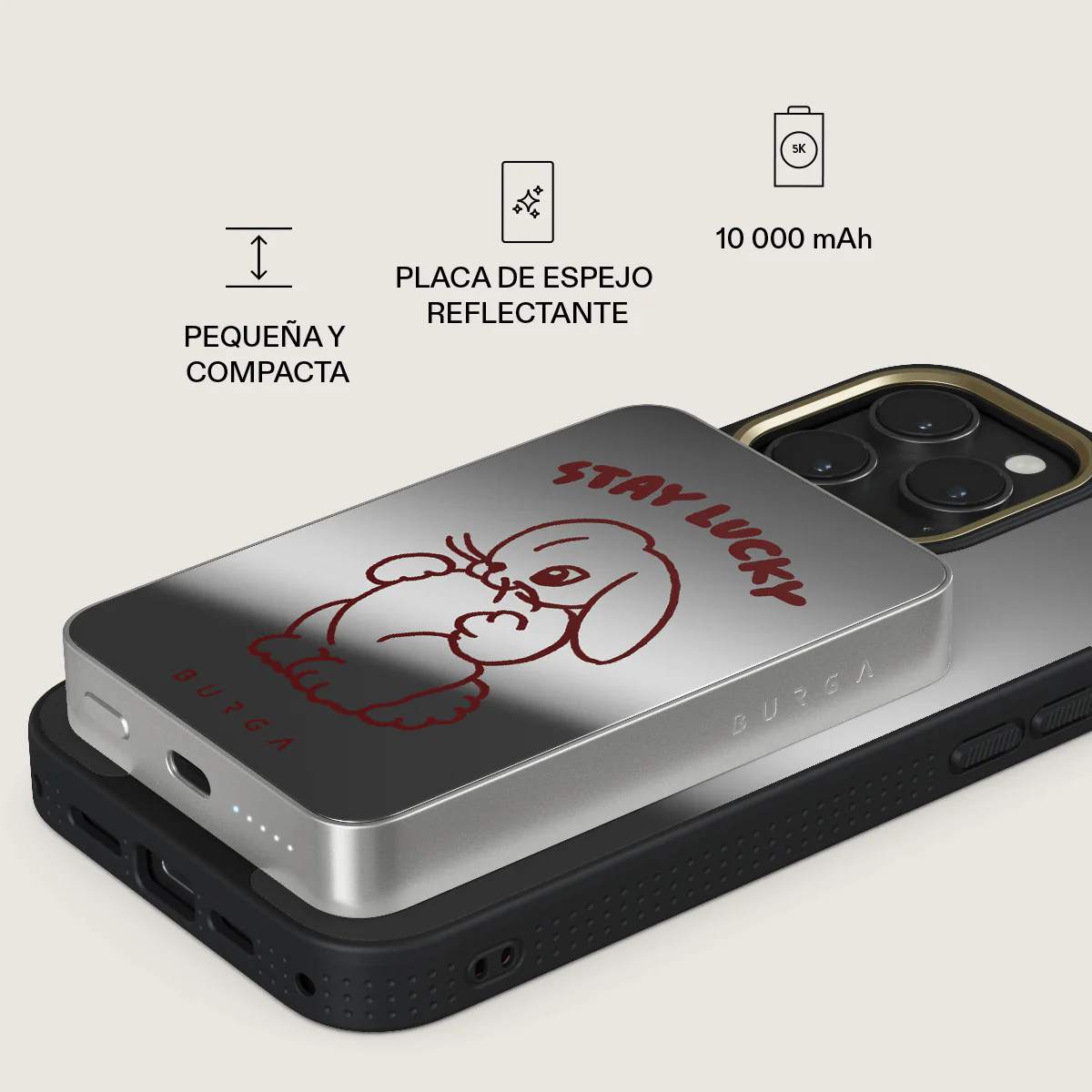 Stay Lucky - Power Bank Magnético - Image 72