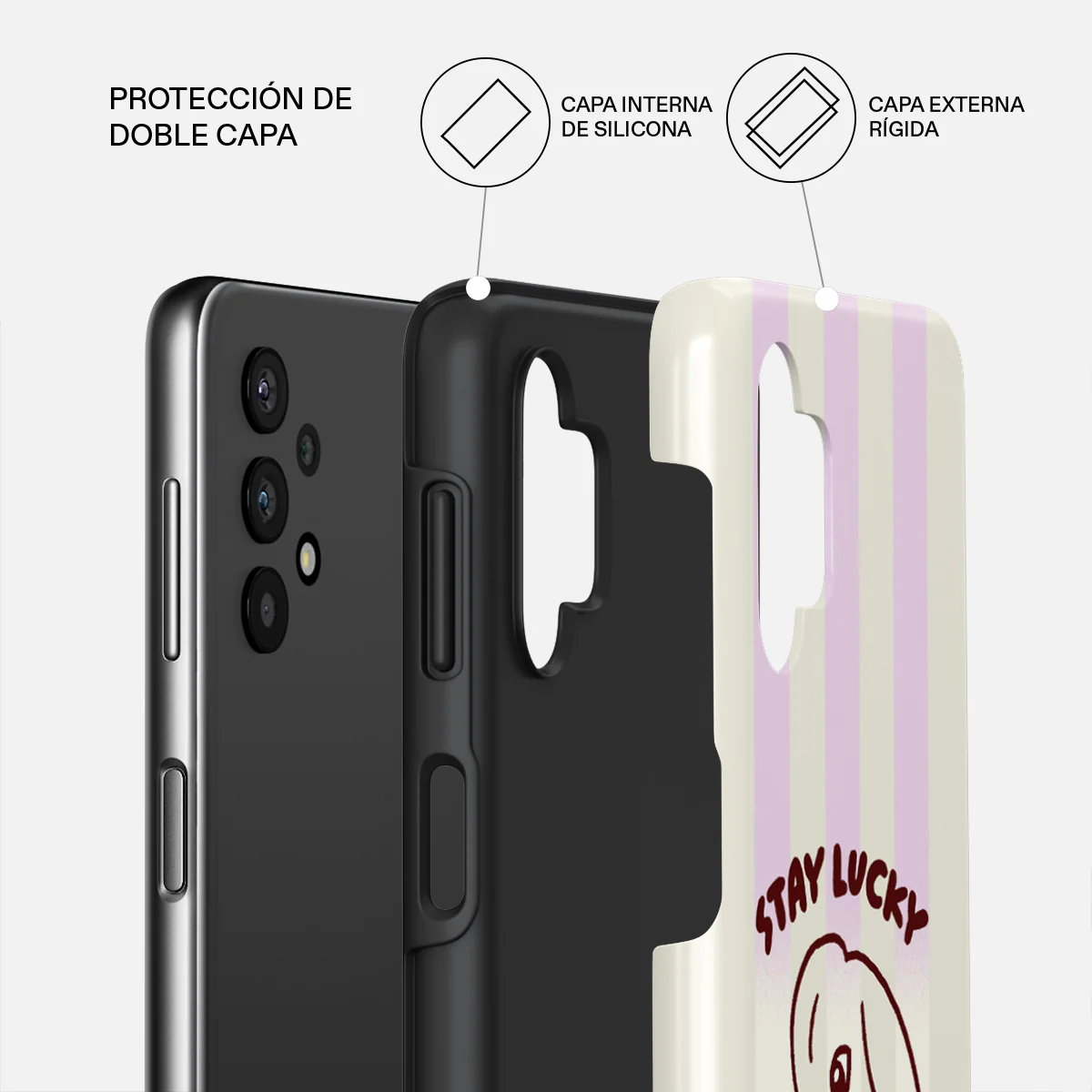 Stay Lucky - Samsung Galaxy A32 5G Funda - Image 2
