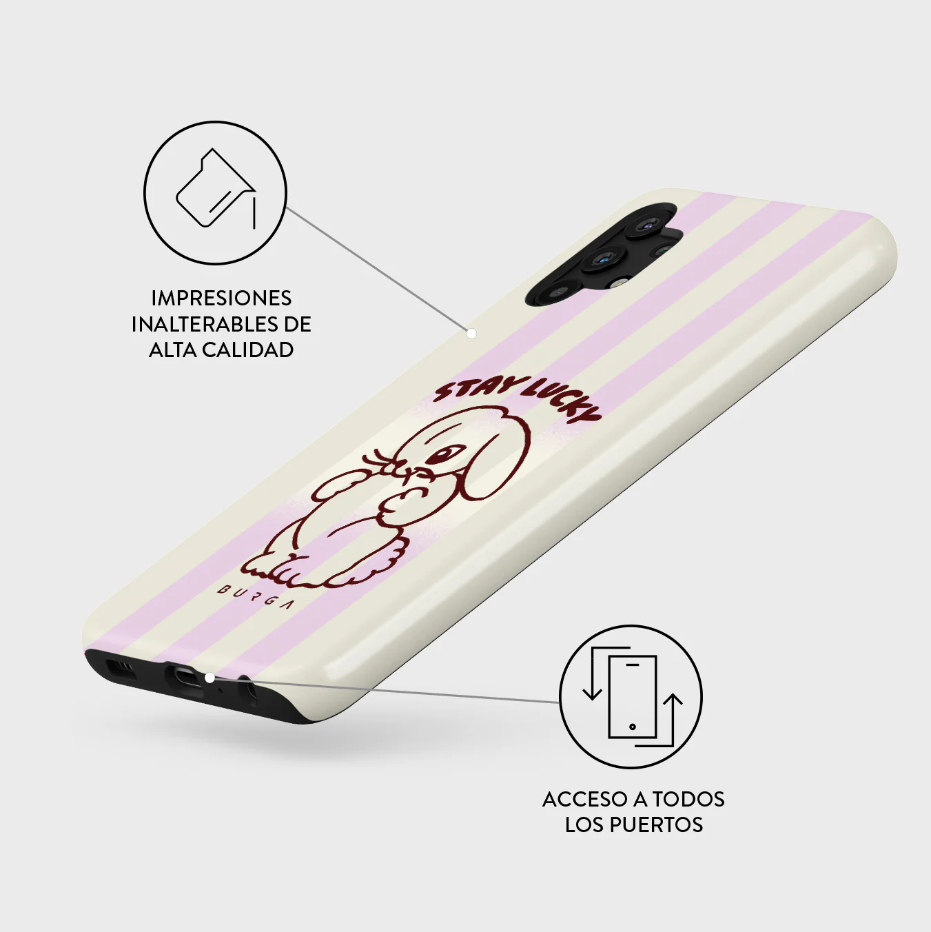 Stay Lucky - Samsung Galaxy A32 5G Funda - Image 3
