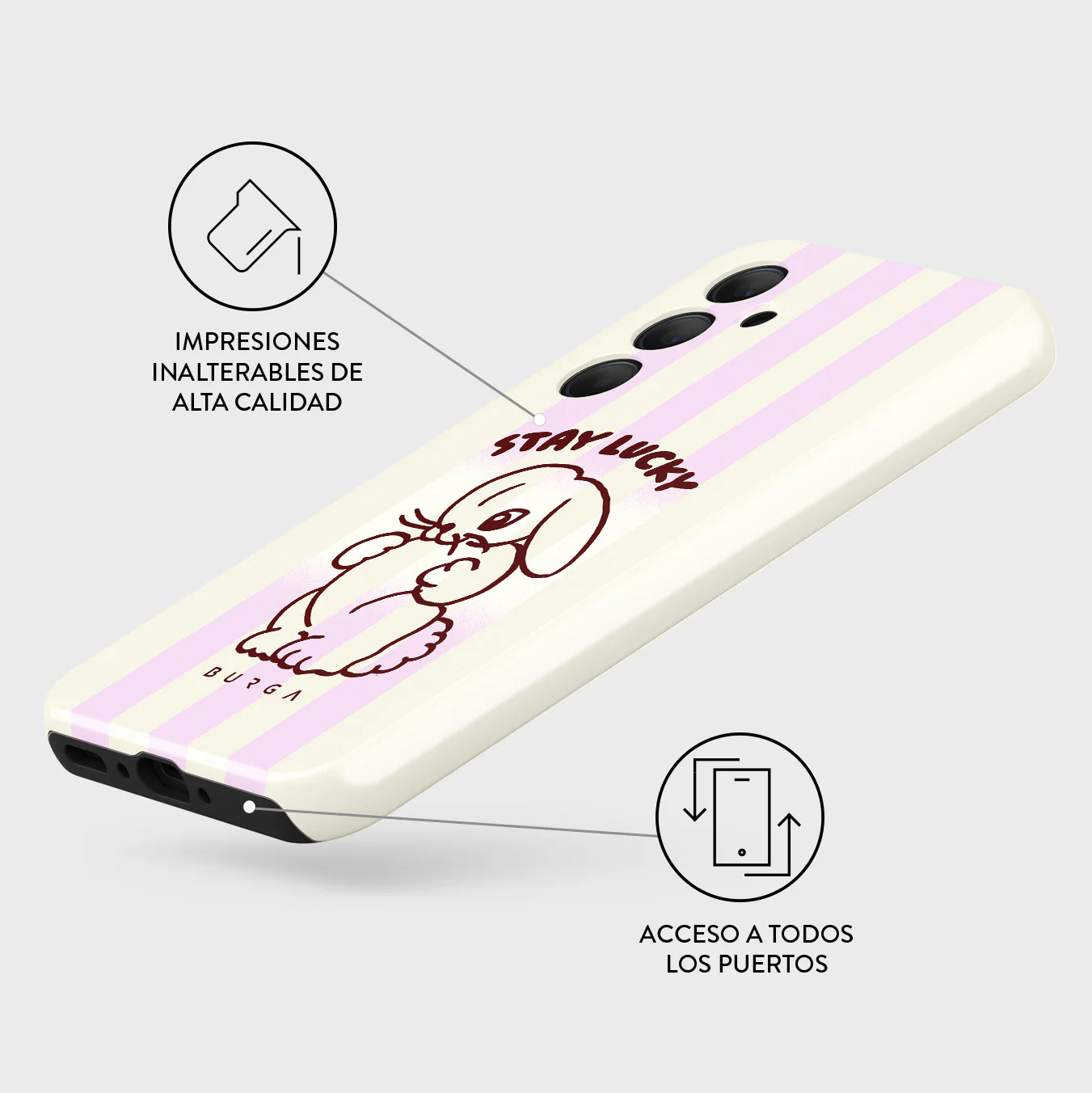 Stay Lucky - Samsung Galaxy A35 Funda - Image 3