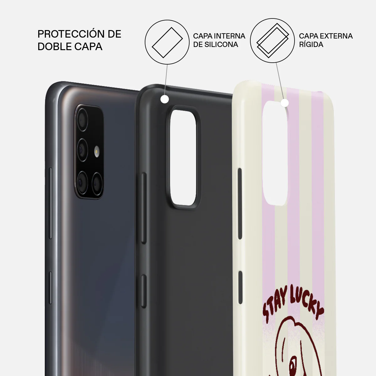Stay Lucky - Samsung Galaxy A71 4G Funda - Image 2