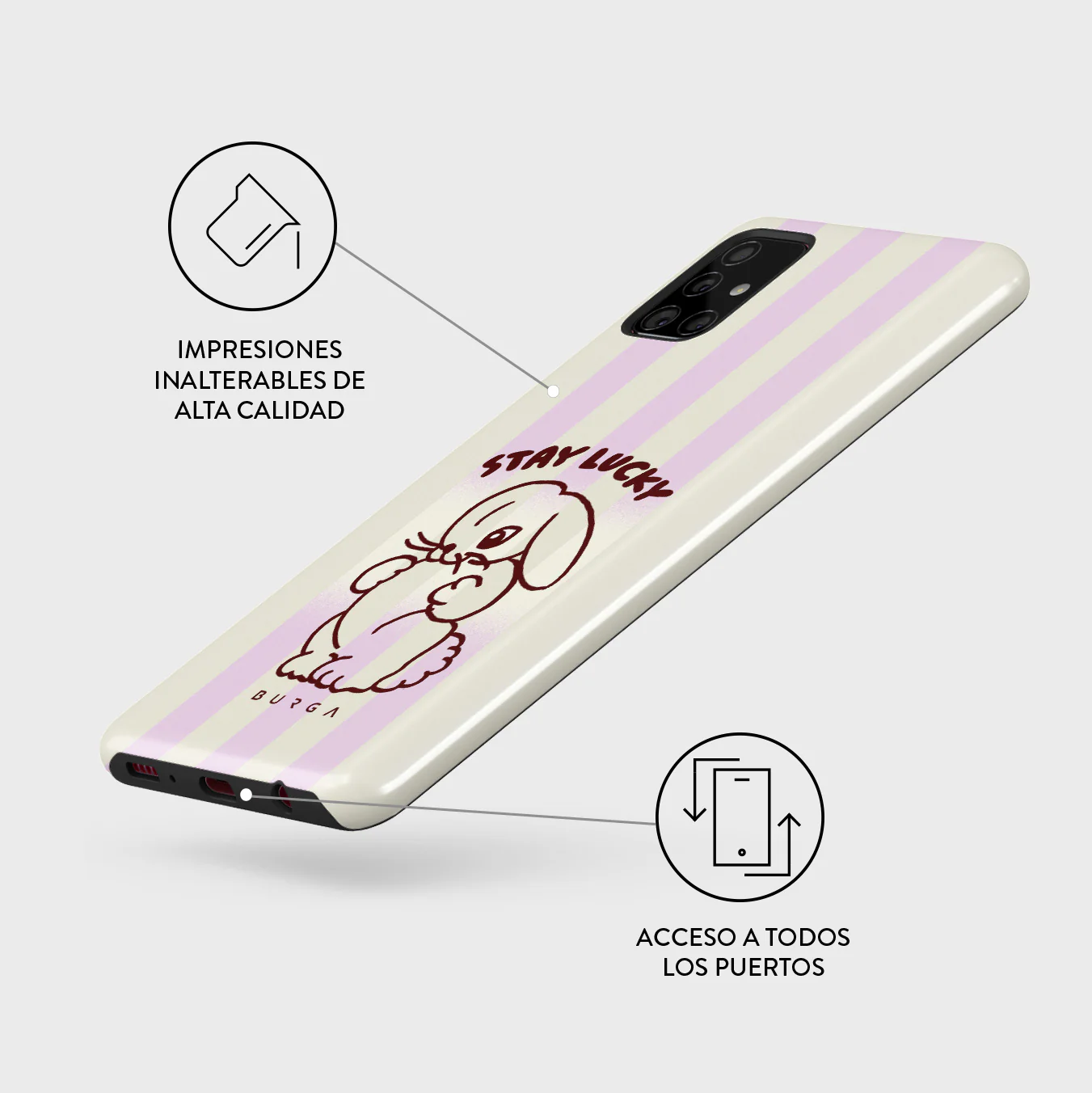 Stay Lucky - Samsung Galaxy A71 4G Funda - Image 3