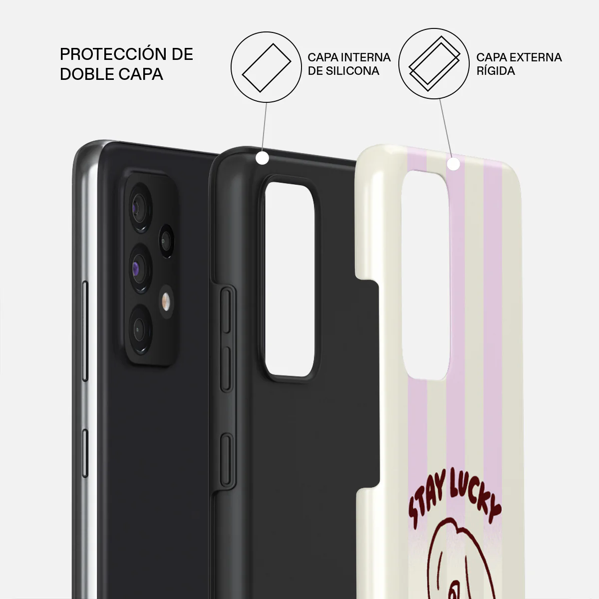 Stay Lucky - Samsung Galaxy A72 4G / 5G Funda - Image 6